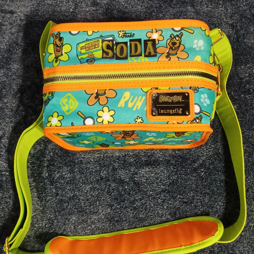 Loungefly Scooby-Doo Blue and Orange Crossbody Bag